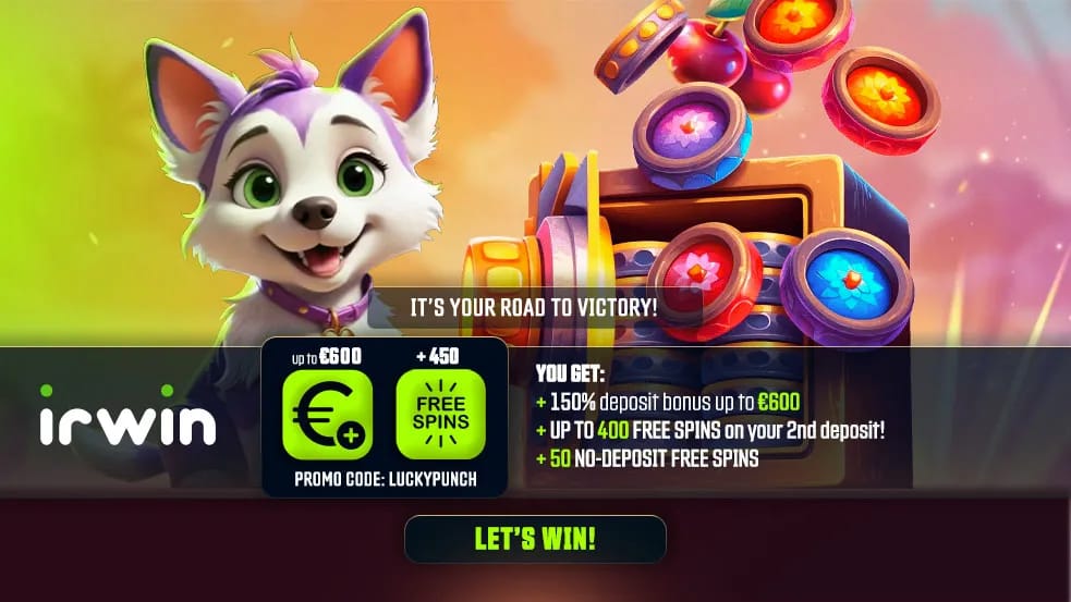 Irwin Casino: Spiele, Bonus und Unterhaltung