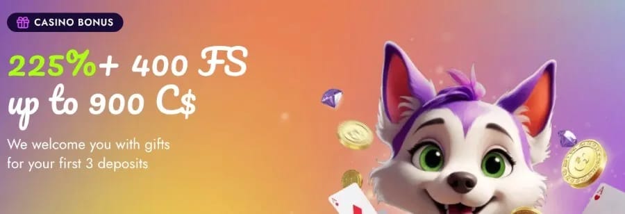 Willkommensangebot im Irwin Casino